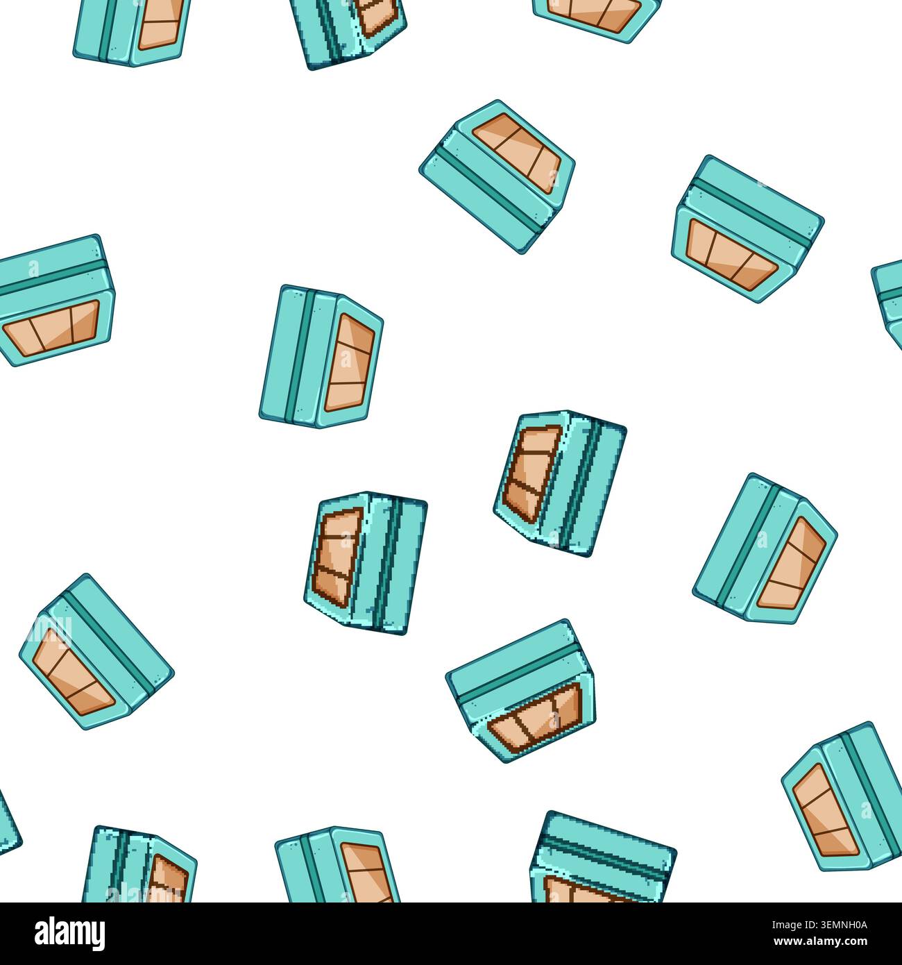 pattern storage jewelry organizer cartoon vector Stock Vector