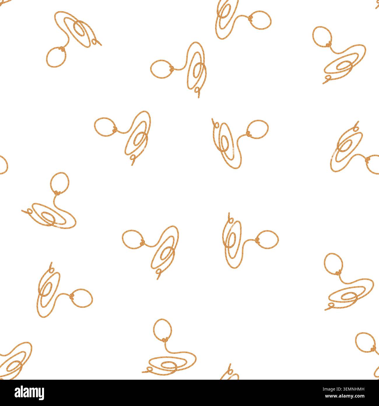 pattern western lasso cartoon vector Stock Vector