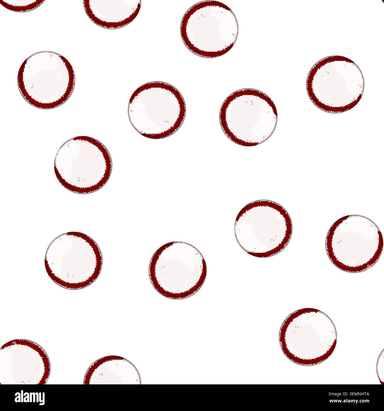 pattern graphic baseball ball cartoon vector Stock Vector