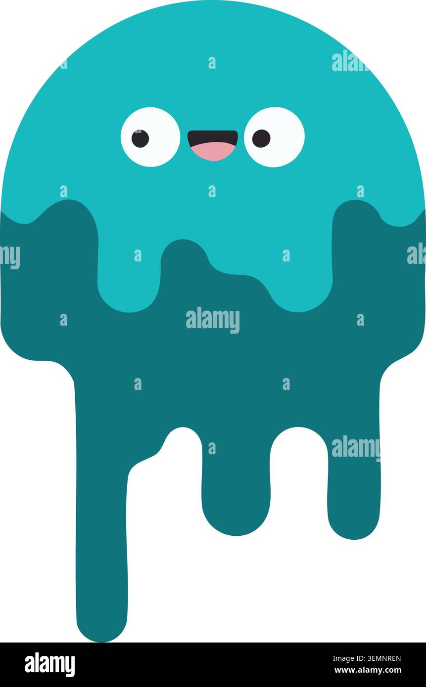 Slime monster game Stock Vector Images - Alamy