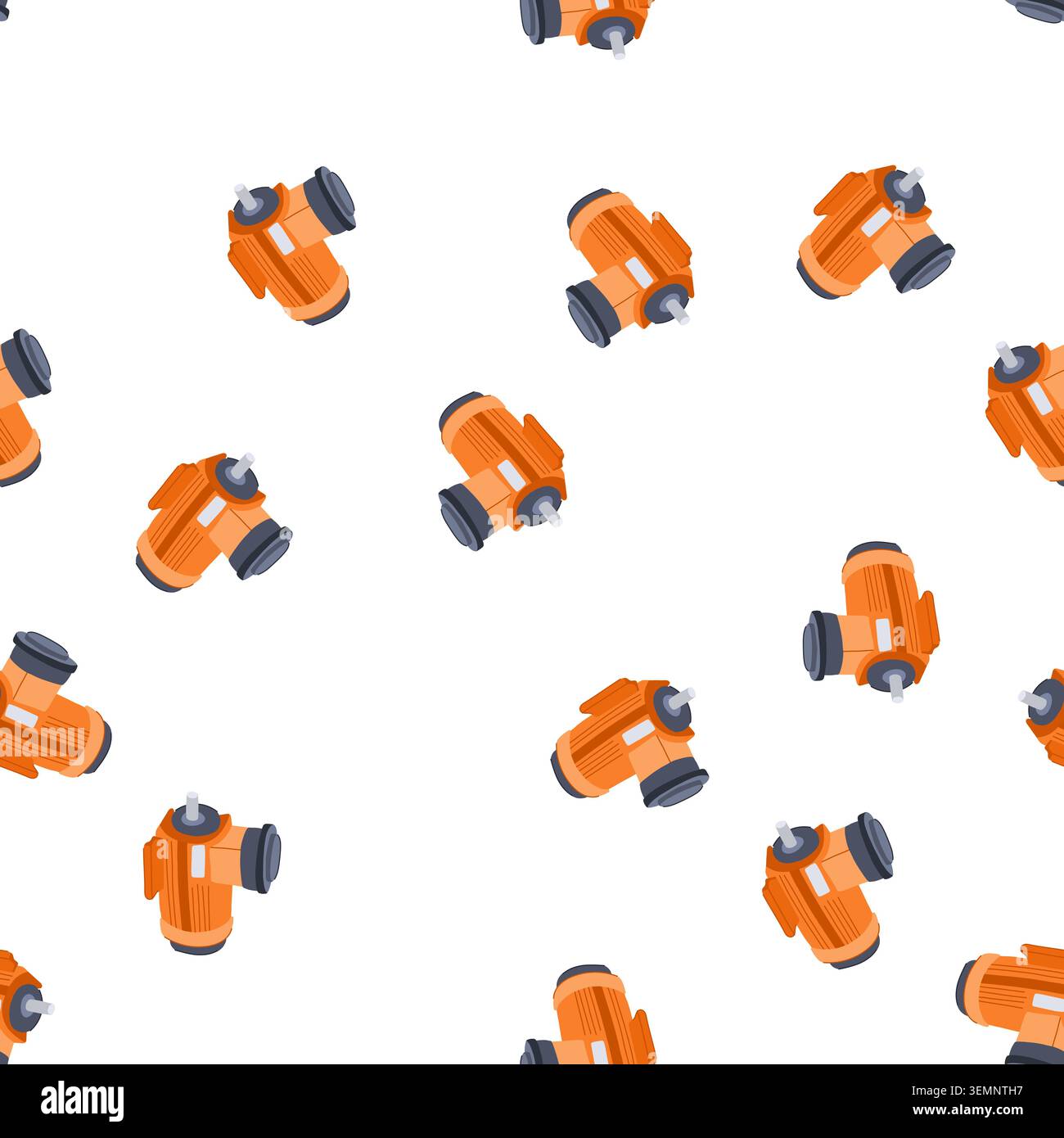 pattern brushless electric motor cartoon vector Stock Vector