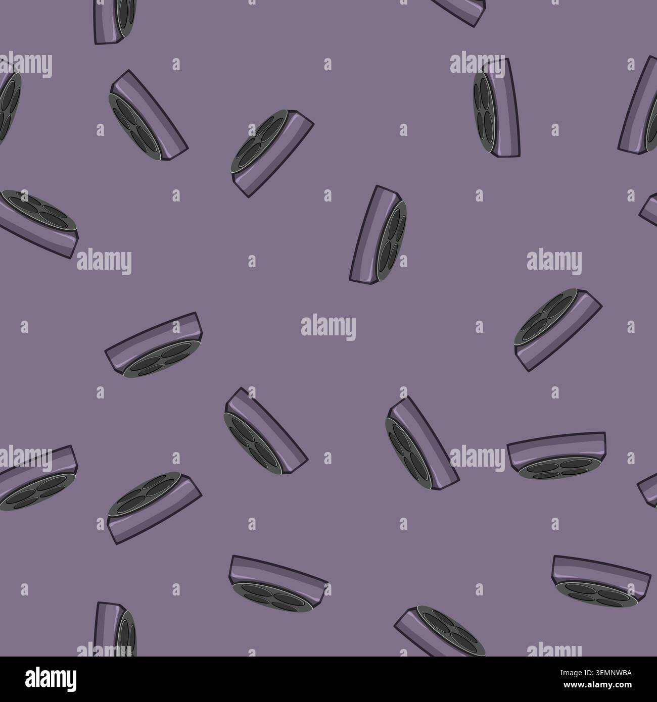 seamless pattern pancake crepe maker cartoon vector Stock Vector
