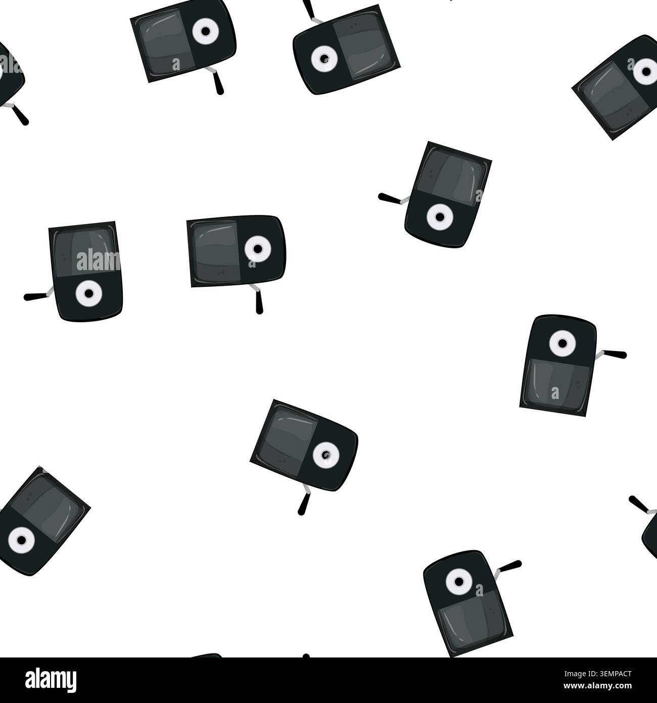 pattern office pencil sharpen cartoon vector Stock Vector