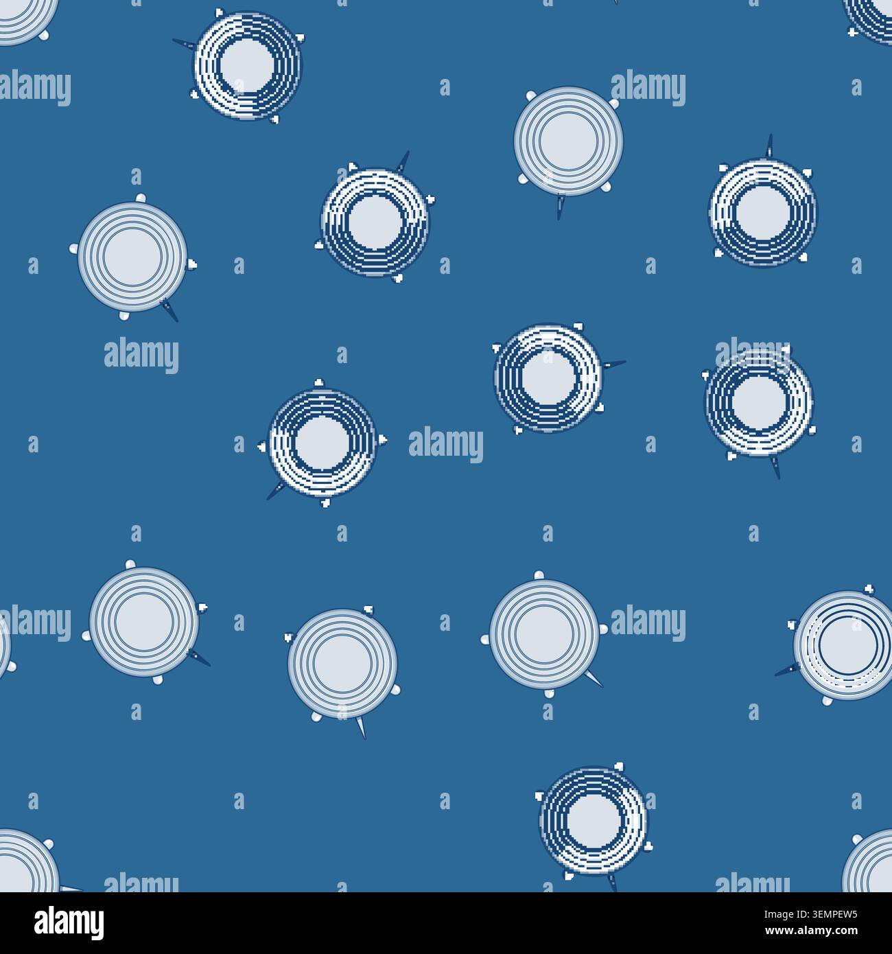 seamless pattern storage silicone food cover cartoon vector Stock Vector