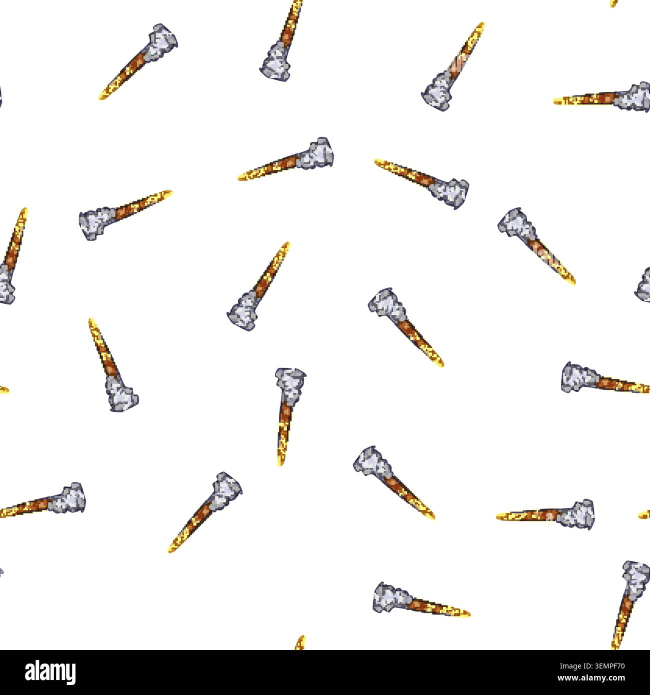 pattern stastronaut rocket launch smoke cartoon vector Stock Vector