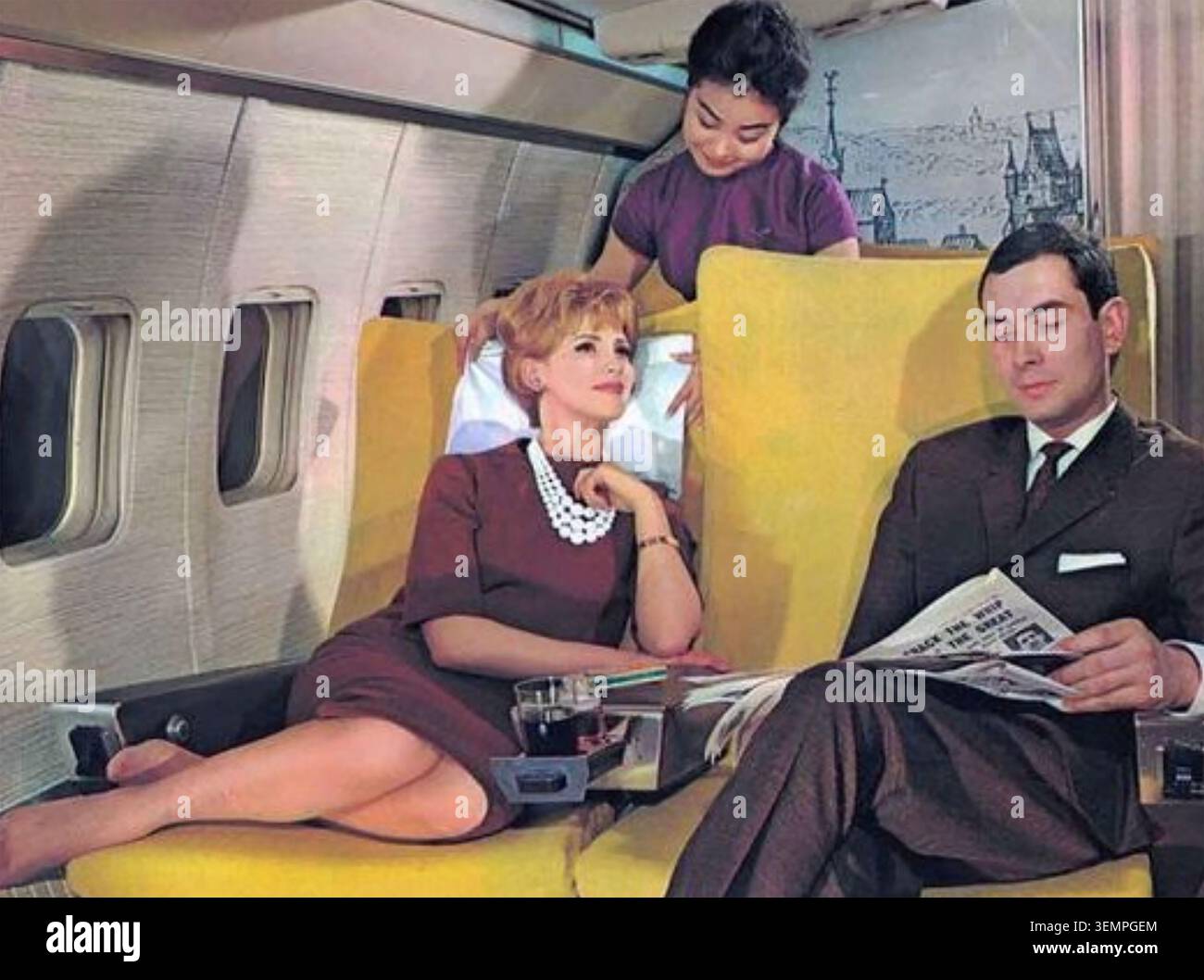 Lufthansa boeing 707 hi-res stock photography and images - Alamy