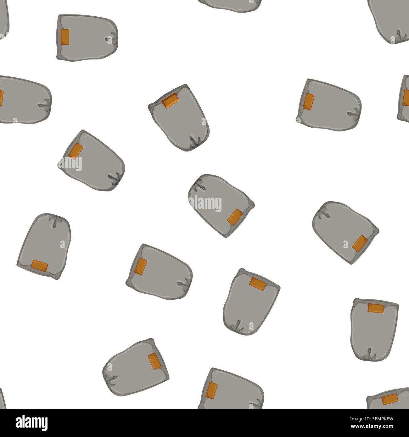 pattern male winter hat man cartoon vector Stock Vector