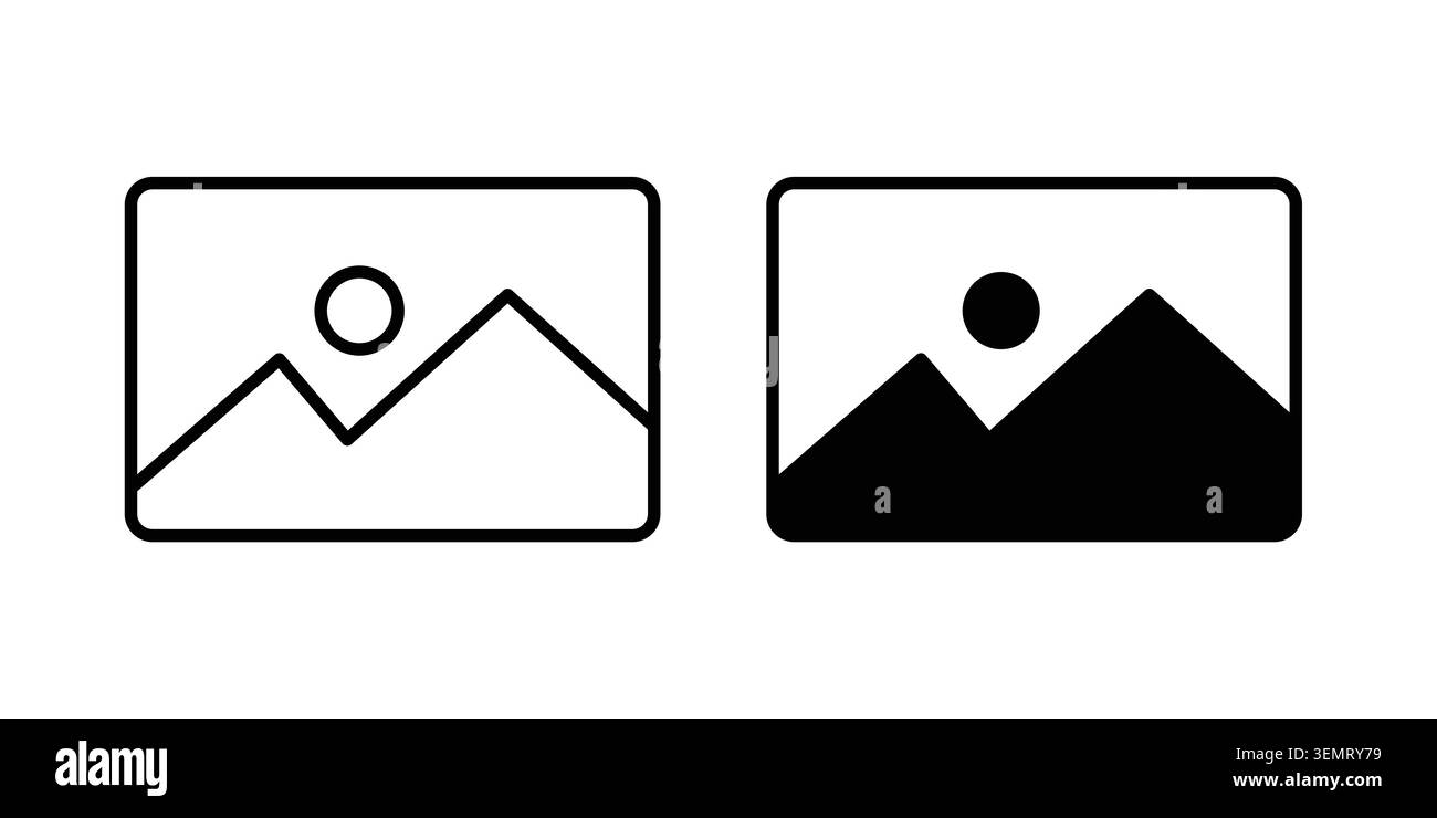 Picture icon graphic design. web icons vectors. Stock Vector