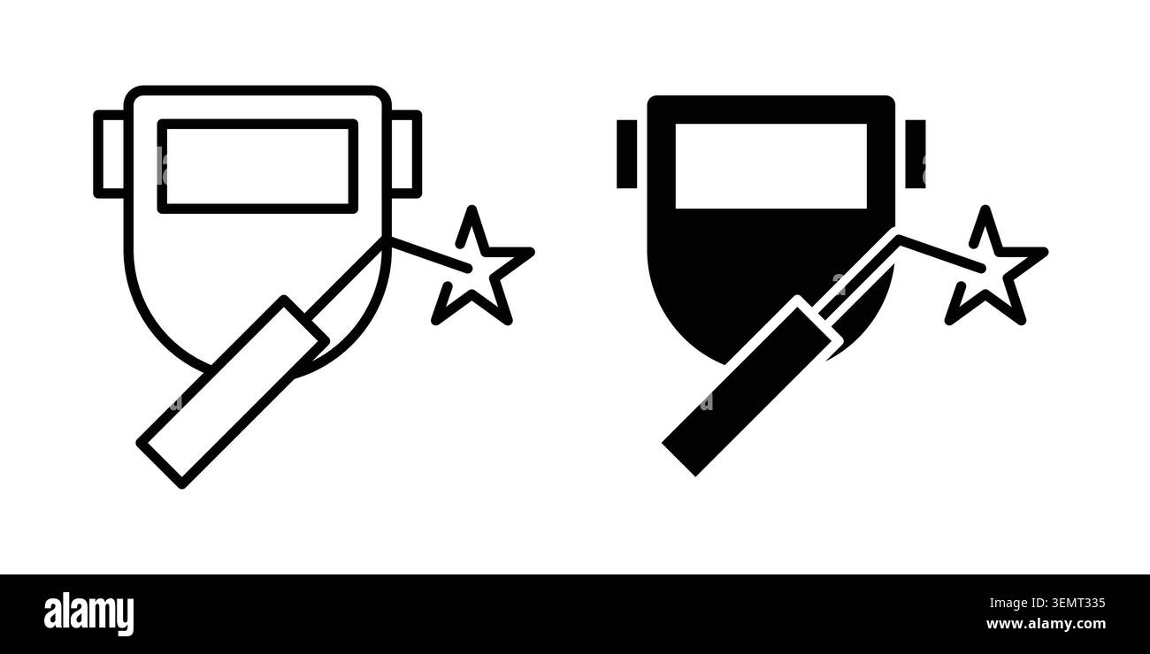 Welding icon graphic design. web icons vectors. Stock Vector