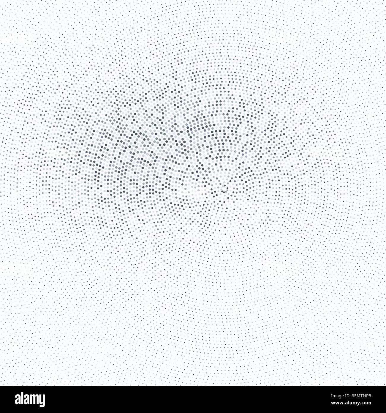 Tech Halftone Circles vector background with clean editable vector shapes for microstock and commercial design projects. Stock Vector