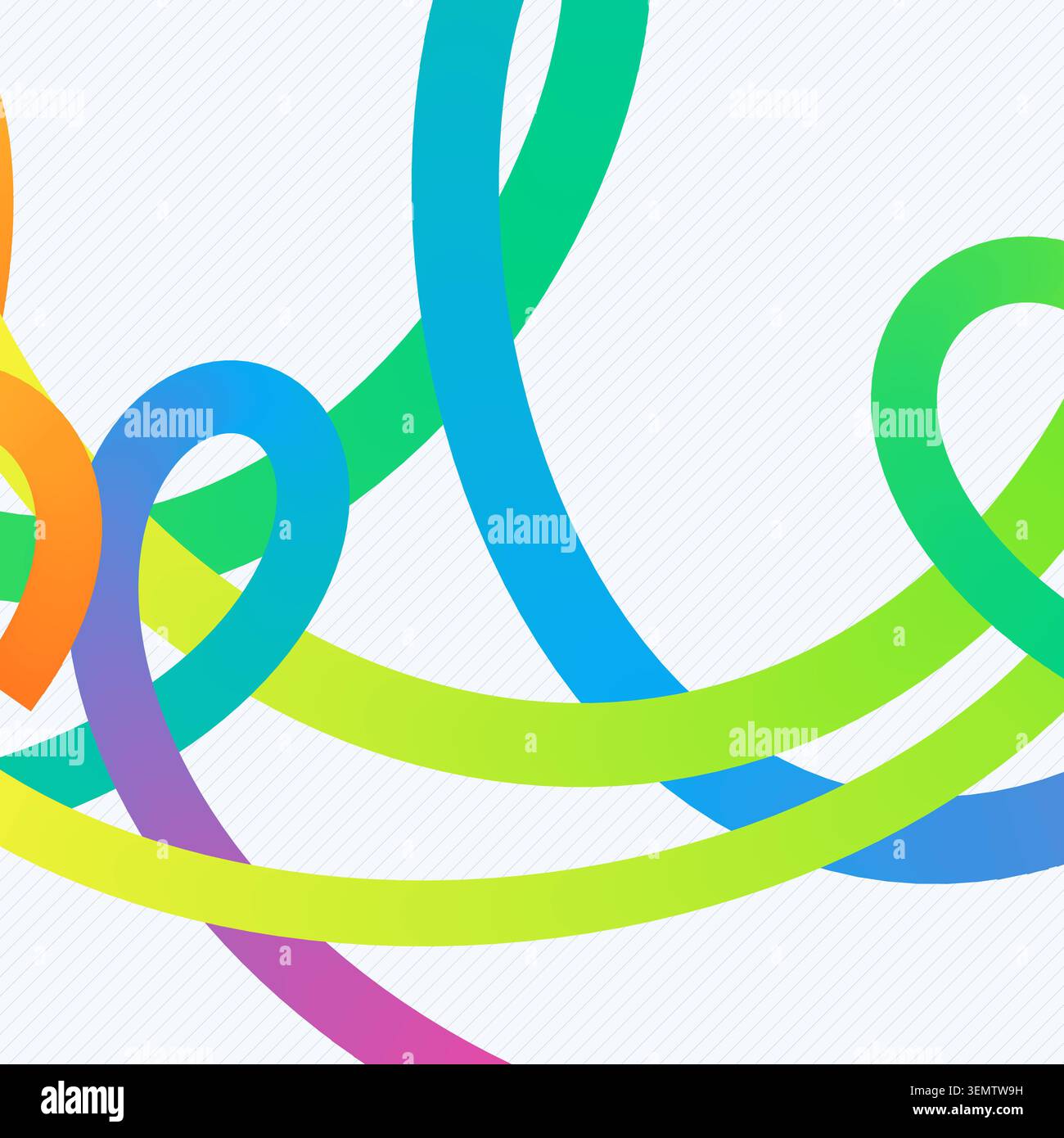 Abstract bright gradient zigzag bands pattern with marketable vector styling for backgrounds, posters, and design templates. Stock Vector