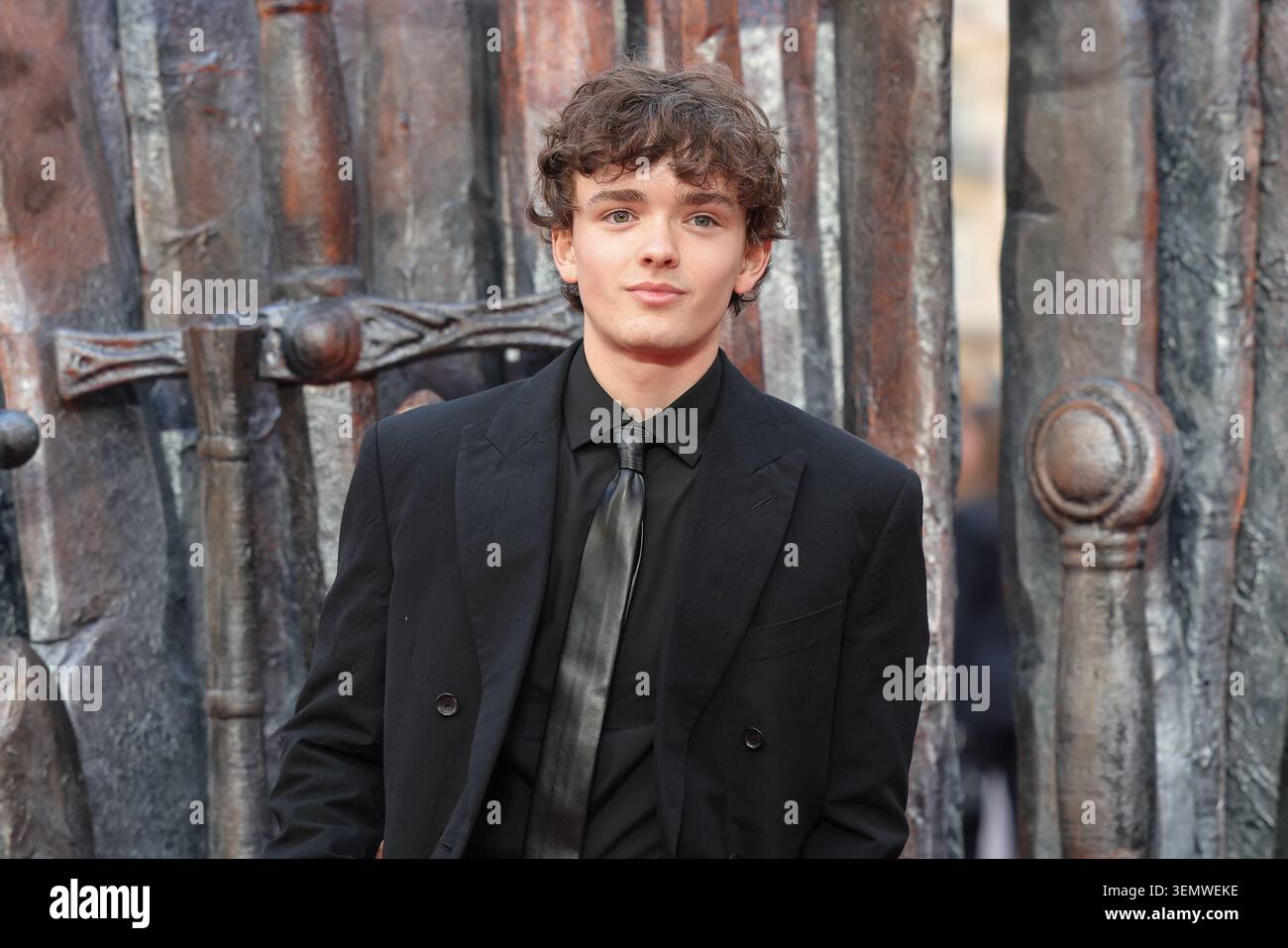 Archie Barnes poses for photographers at the World premiere for the ...