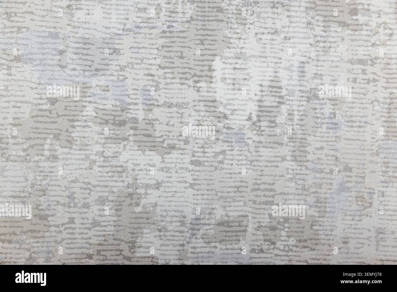 Light gray textured fabric background with rustic woven pattern Stock Photo
