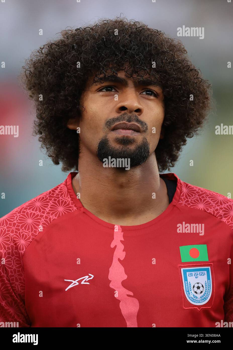 Serravalle, Italy, 5th June 2026. Hamza Choudhury of Bangladesh during ...