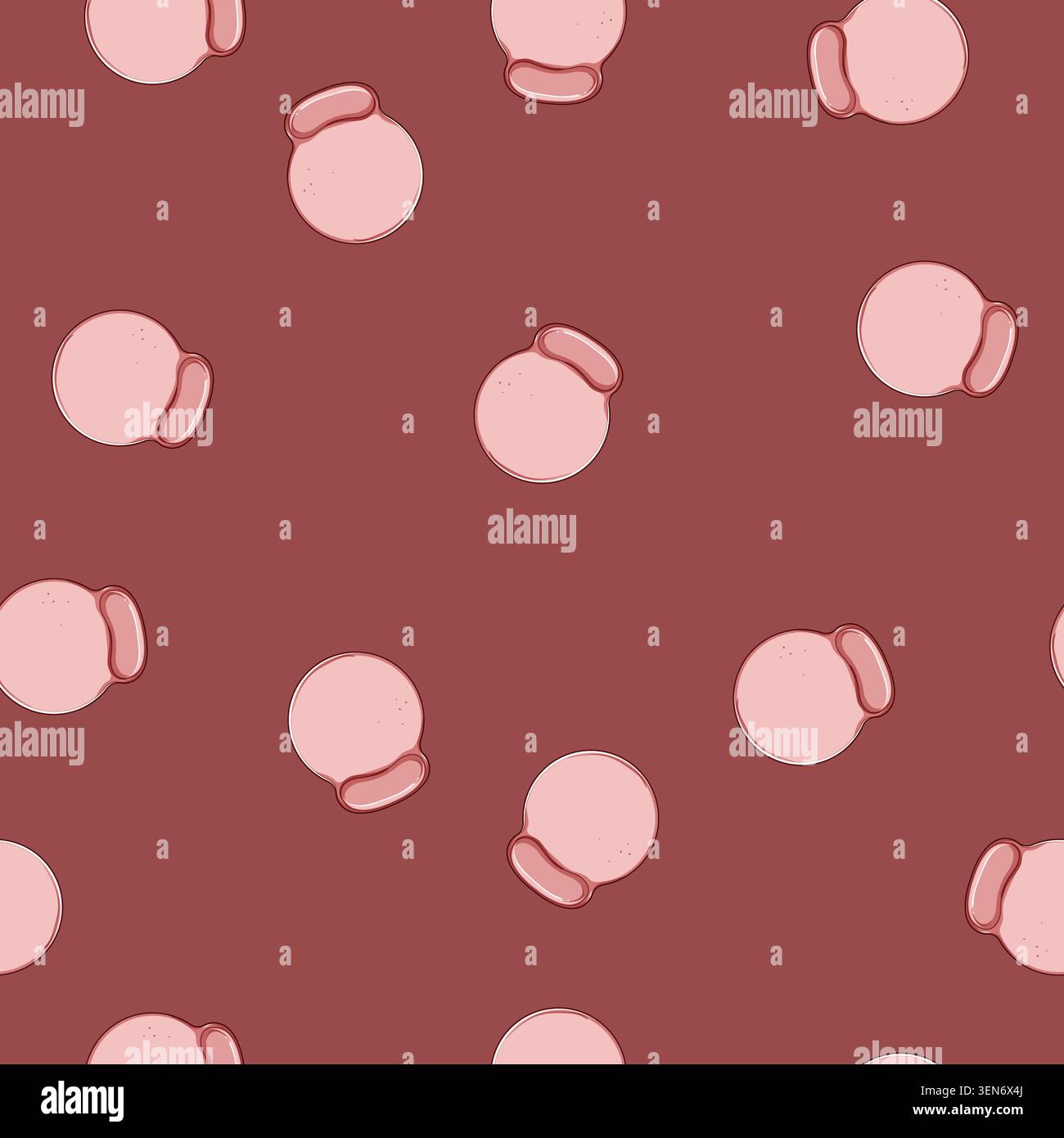 seamless pattern computer mouse pad cartoon. blank office, empty mockup, accessory keyboard computer mouse pad sign vector Stock Vector