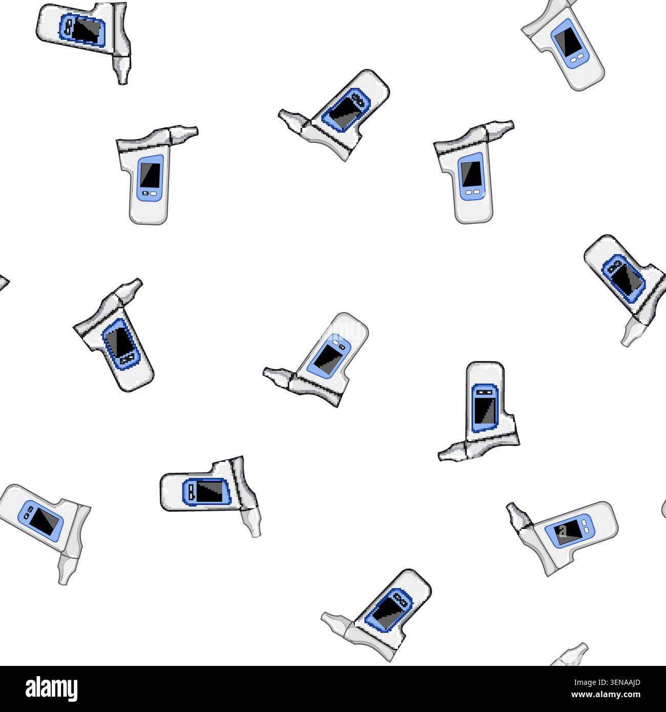 pattern lung spirometer cartoon. volume capacity, airflow measurement, respiratory function lung spirometer sign vector Stock Vector