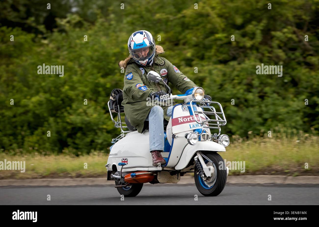 Lambretta mod 1960s hi-res stock photography and images - Alamy