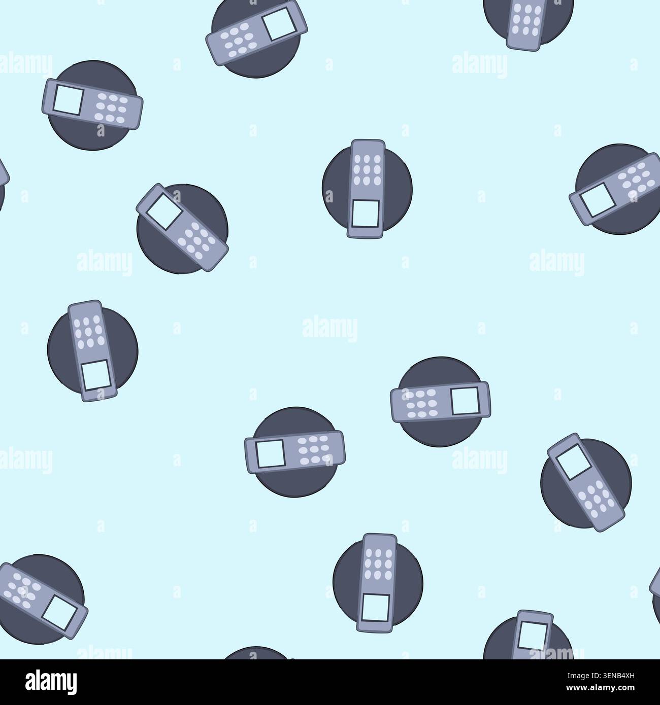 pattern scanner biometric security device cartoon. technology access, control identification, verification system scanner biometric security device si Stock Vector