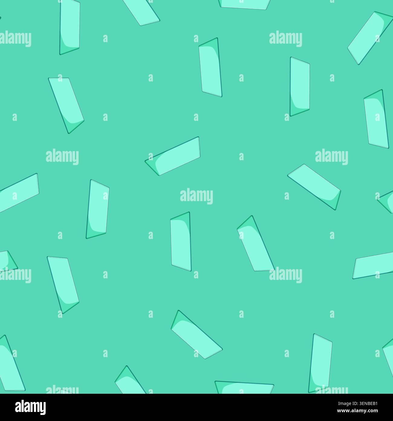 seamless pattern office mouse pad cartoon. empty mockup, accessory keyboard, button shape office mouse pad sign vector Stock Vector