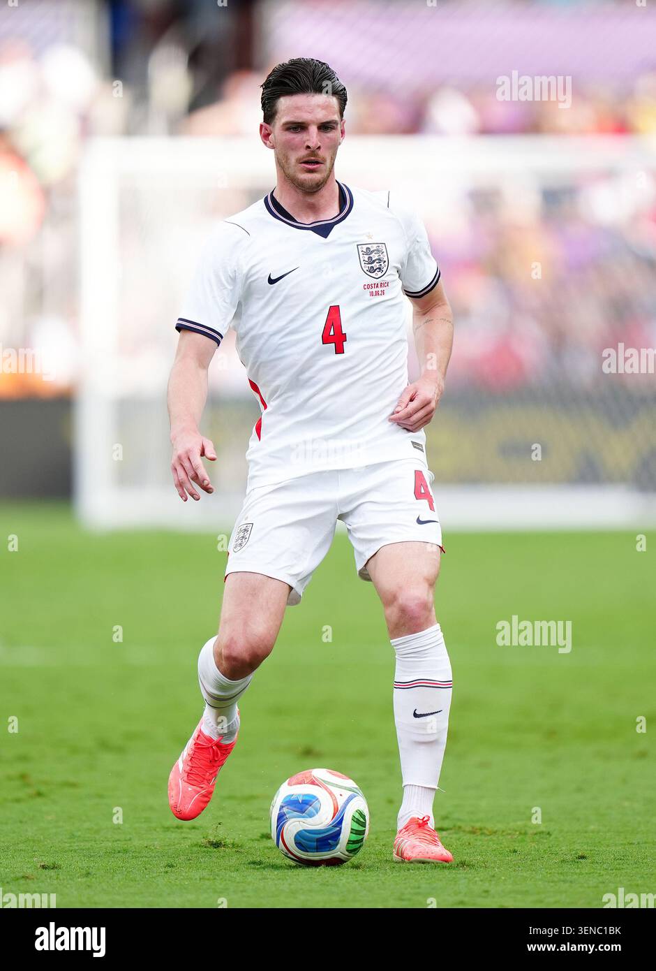 England s Declan Rice During The International Friendly Match At The england-s-declan-rice-during-the-international-friendly-match-at-the