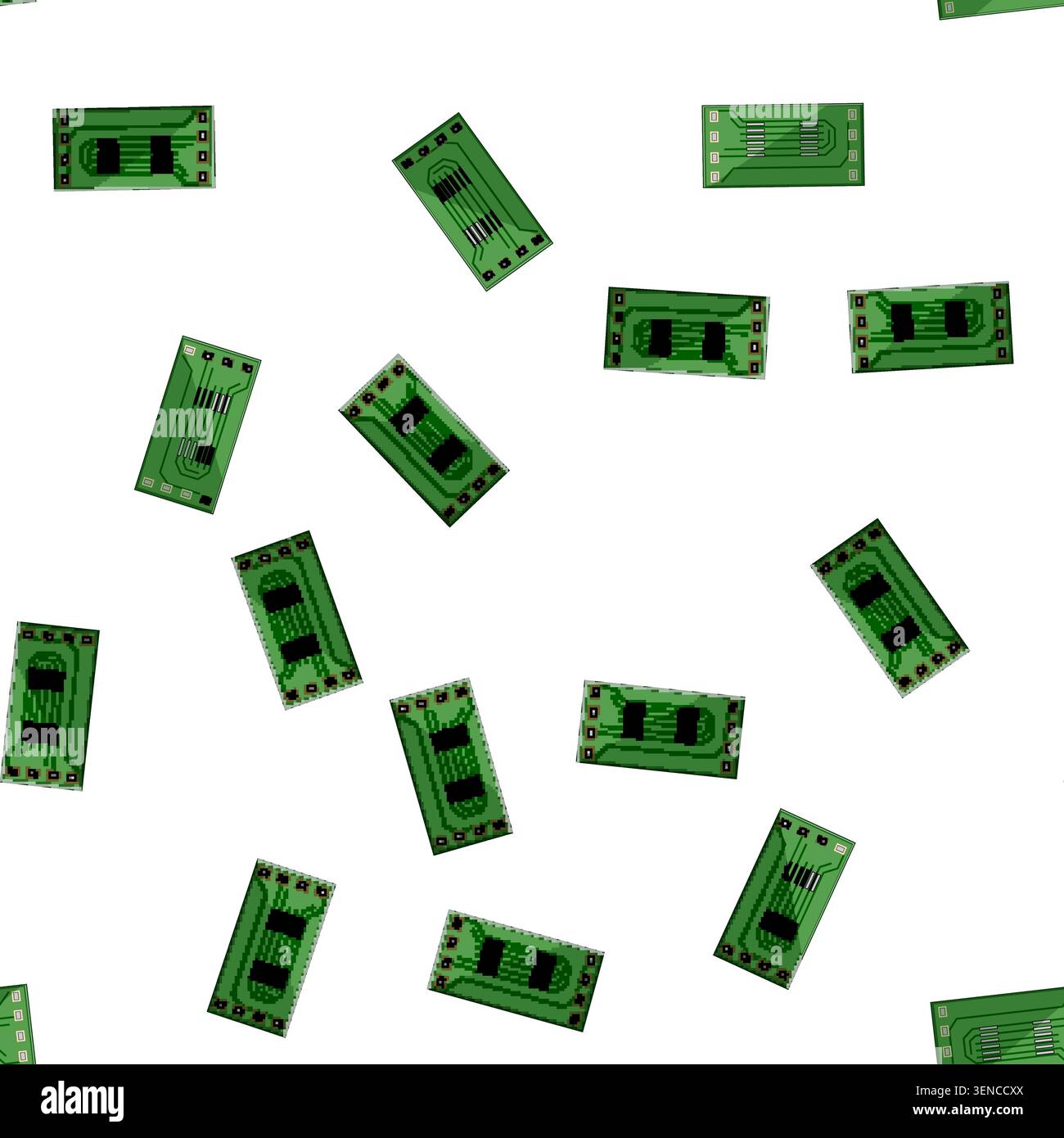 pattern capacitor circuit board cartoon. transistor trace, layout etching, fabrication multilayer capacitor circuit board sign vector Stock Vector