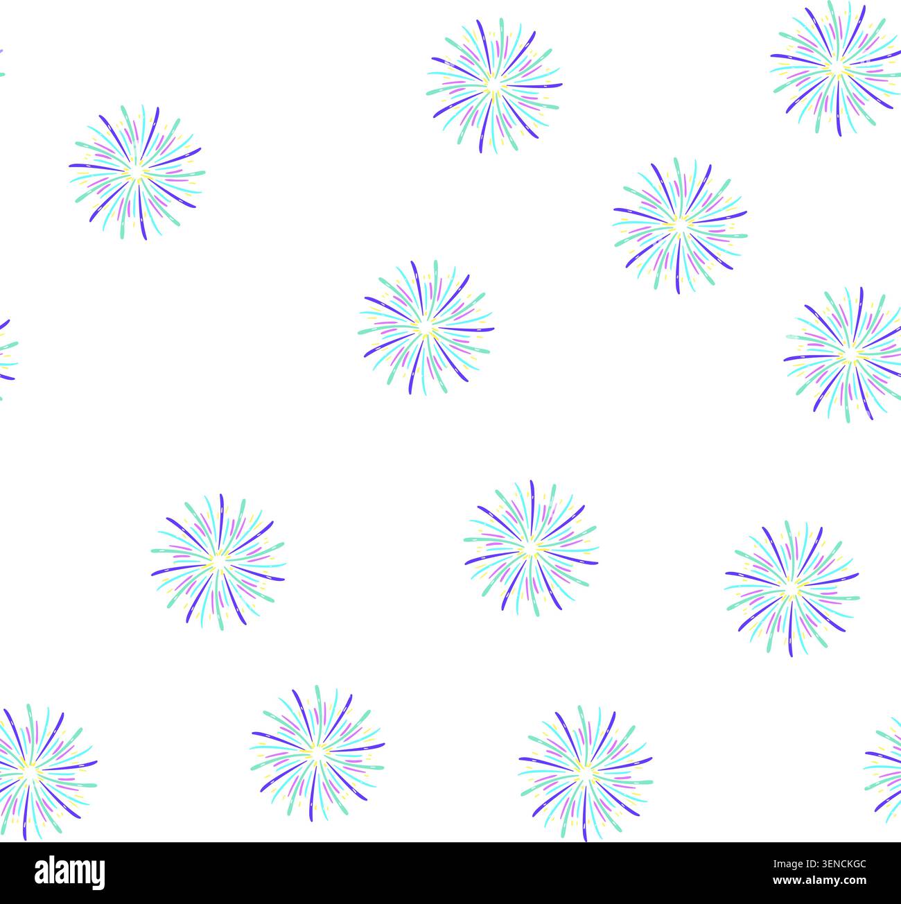pattern firework firework cartoon. light happy, celebrate display, new festive firework firework sign vector Stock Vector