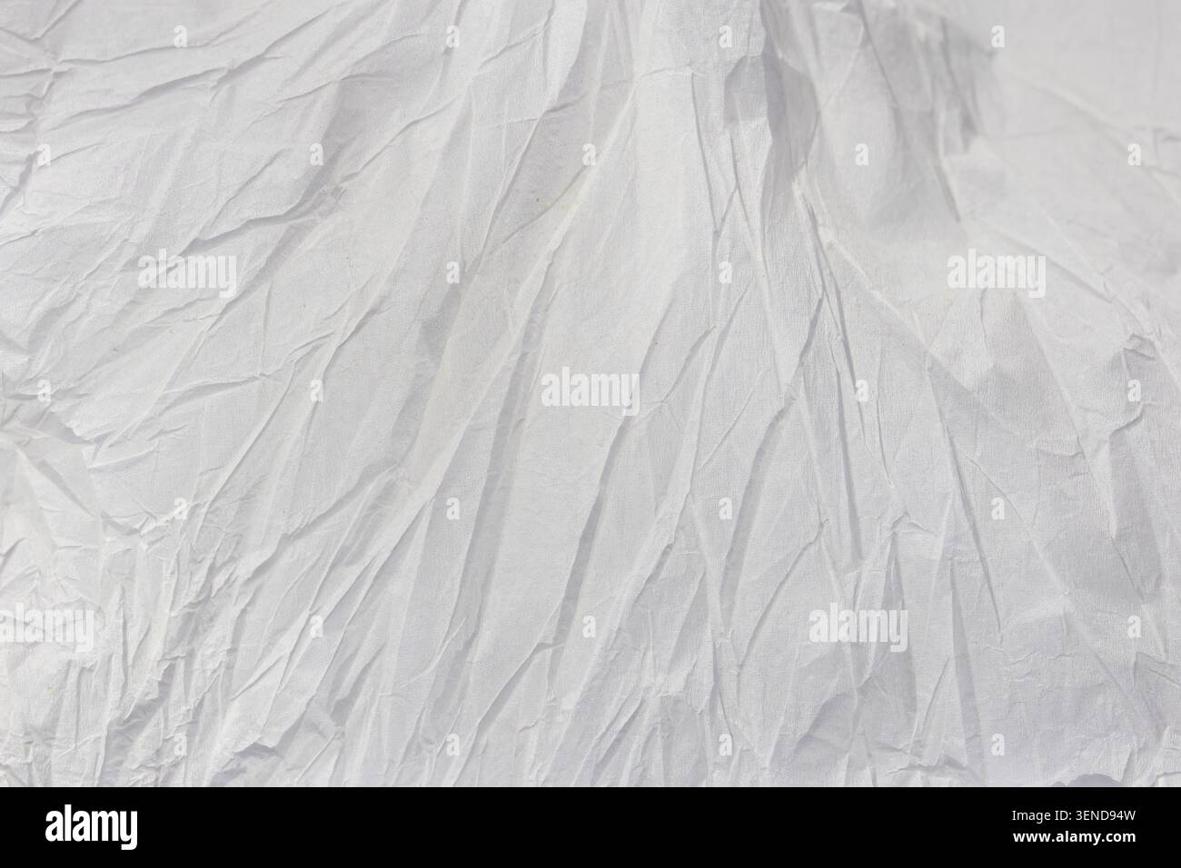crumpled paper texture.  tissue background. Stock Photo