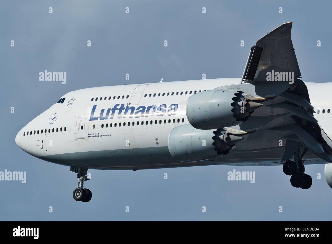 Lufthansa boeing 747 8 aircraft on hi-res stock photography and