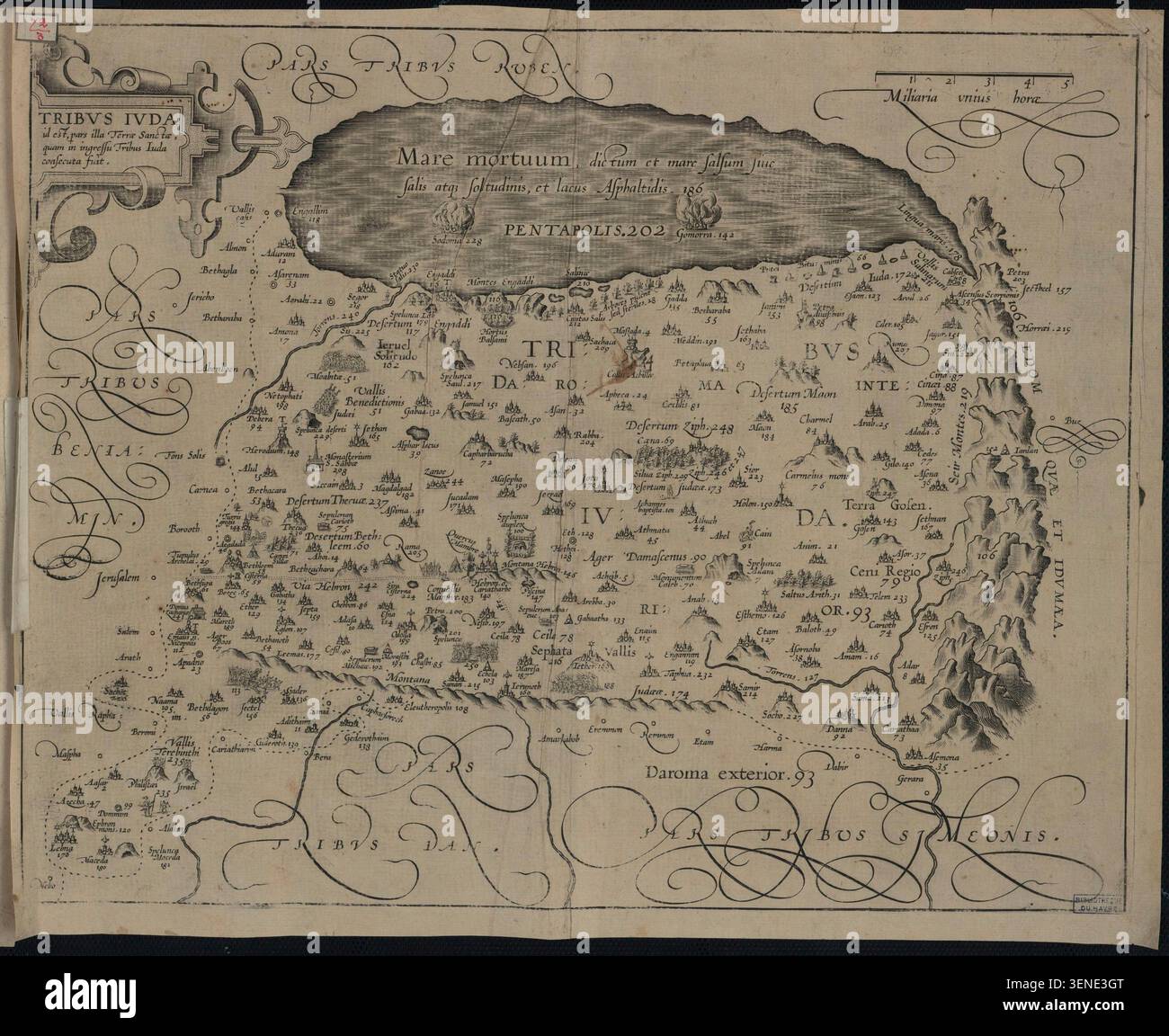 Undated Map An undated map records the territory of the Tribe of Judah as part of ...