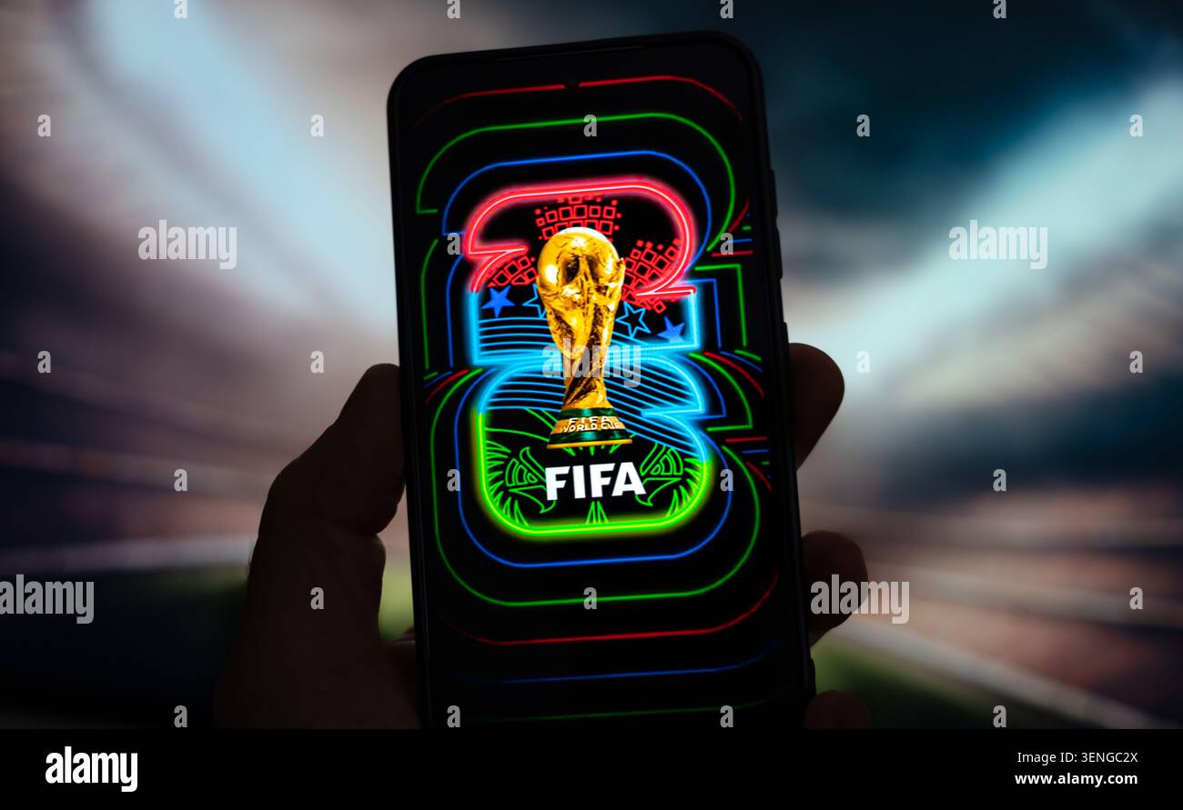 World cup 2026 trophy fifa hi-res stock photography and images - Alamy