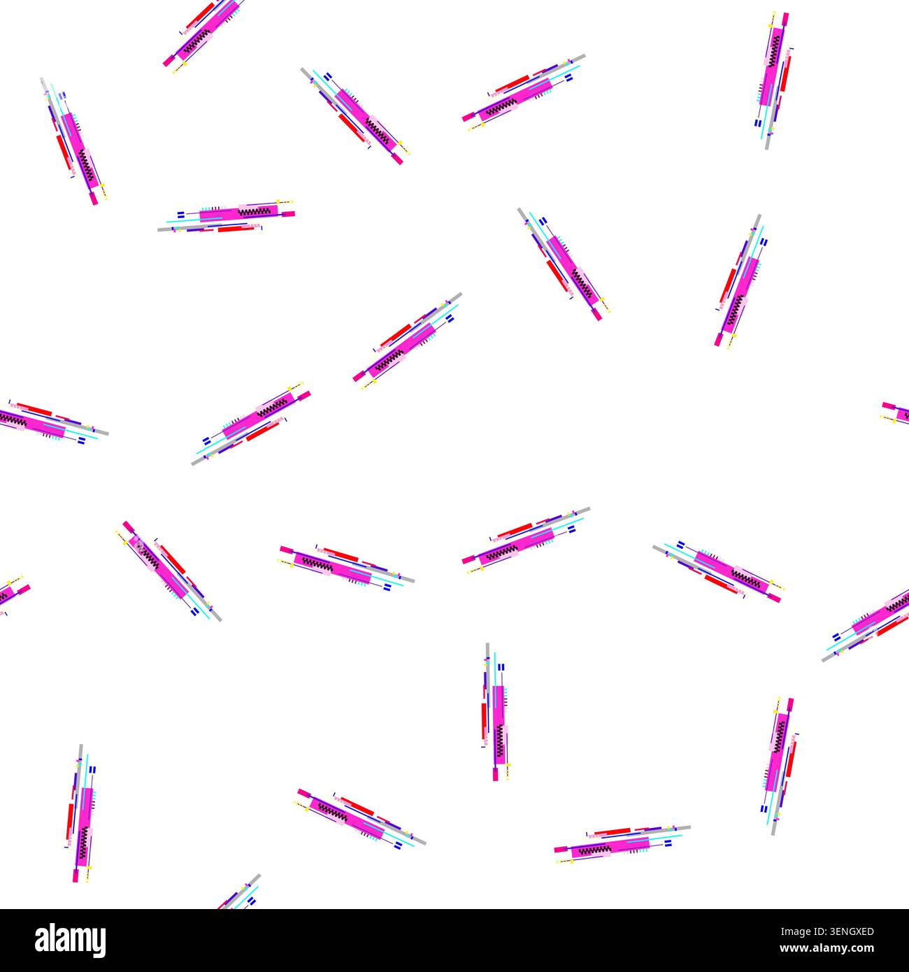 pattern flaw glitch error cartoon. issue defect, problem breakdown, distortion interruption flaw glitch error sign vector Stock Vector