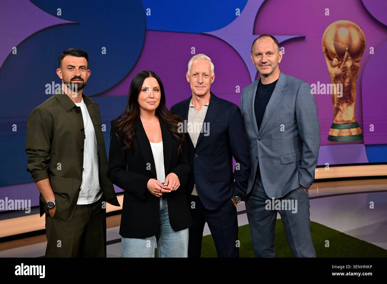 STOCKHOLM, SWEDEN 20260611The presenters Behrang Safari, Therese ...