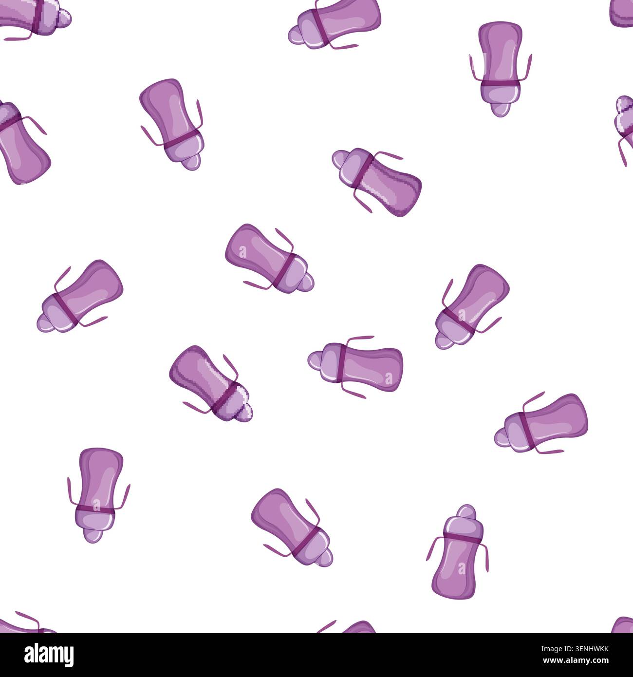 pattern child sippy cup cartoon. child sippy cup sign vector Stock Vector