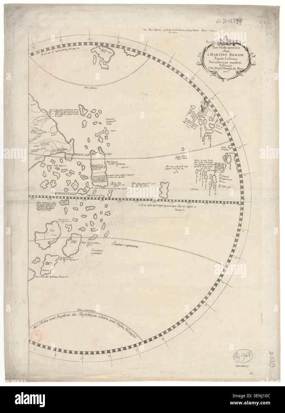 15th century map atlantic hi-res stock photography and images - Alamy