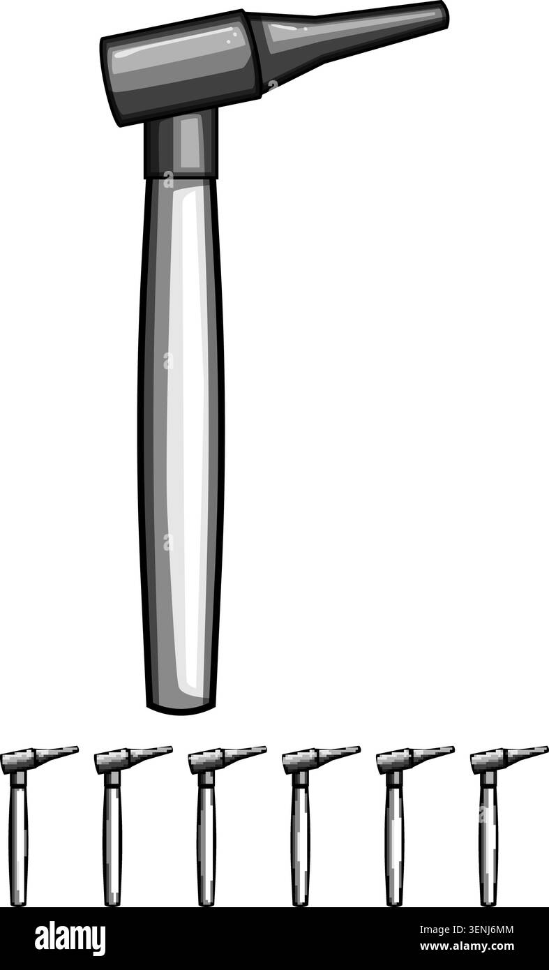 Ent Instruments Cartoon audiology otoscope cartoon. inspection tympanic, membrane canal, ent ...