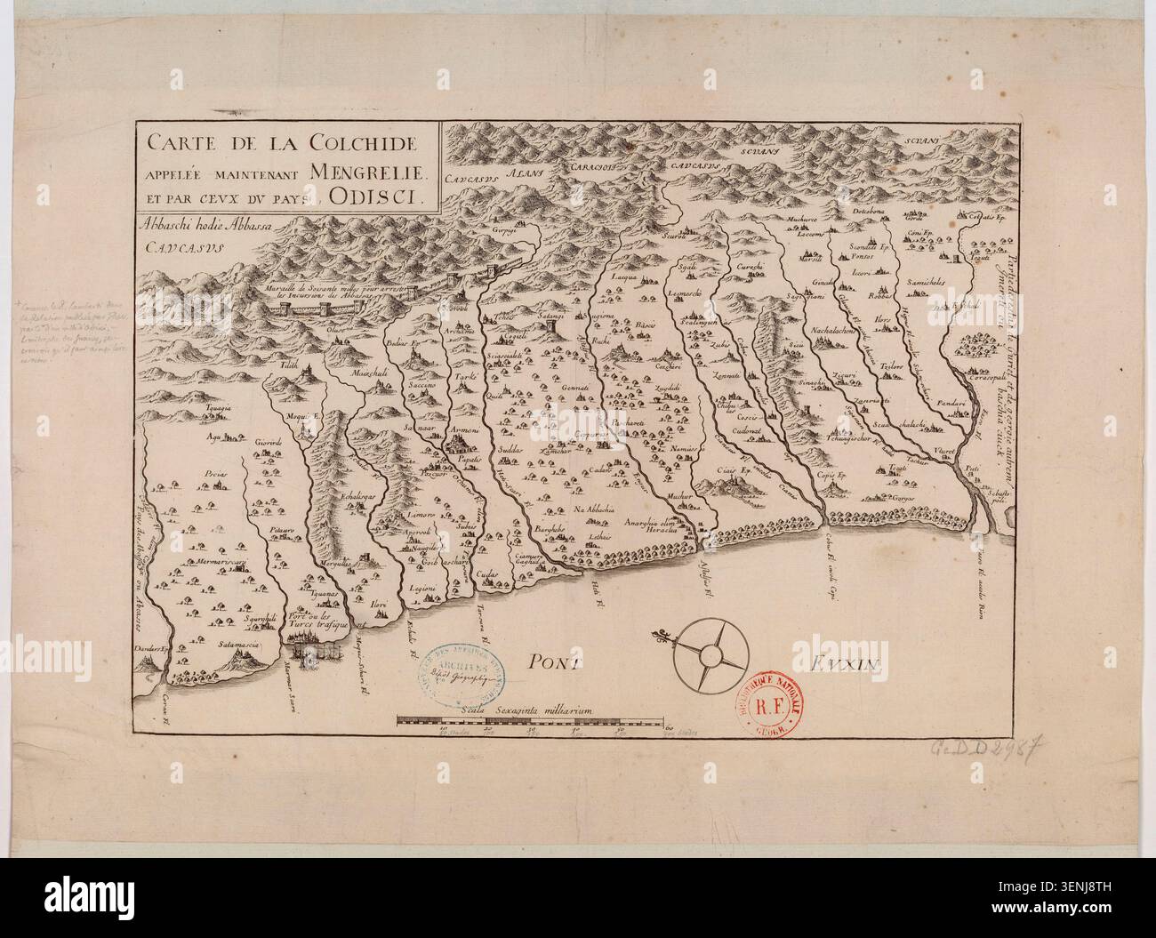The map issued under the direction of Thévenot in 1660 identifies ...