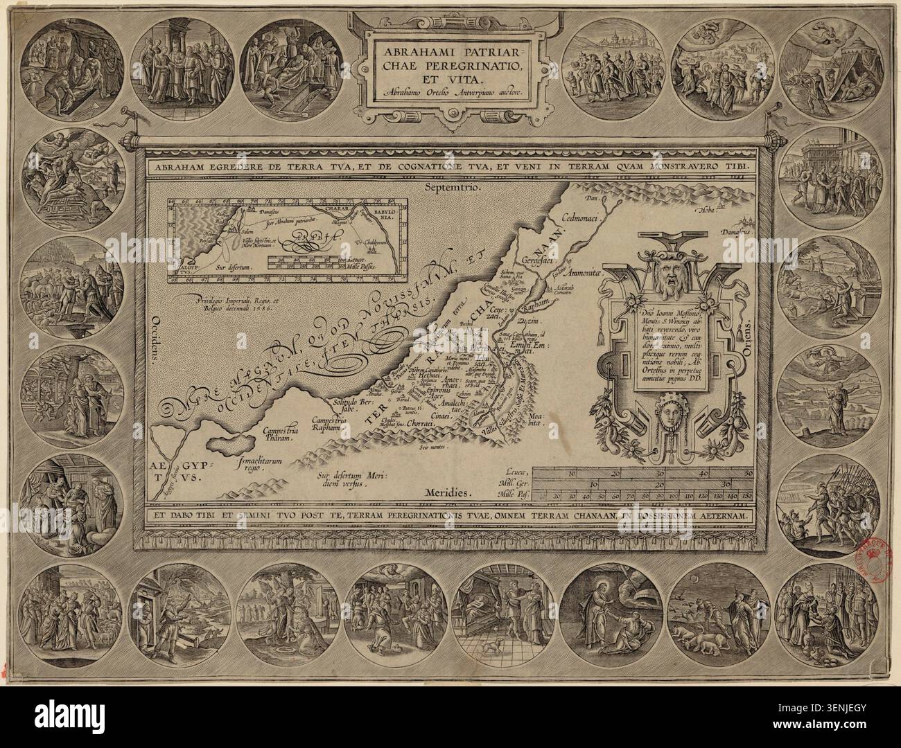 16th century biblical land survey hi-res stock photography and images ...