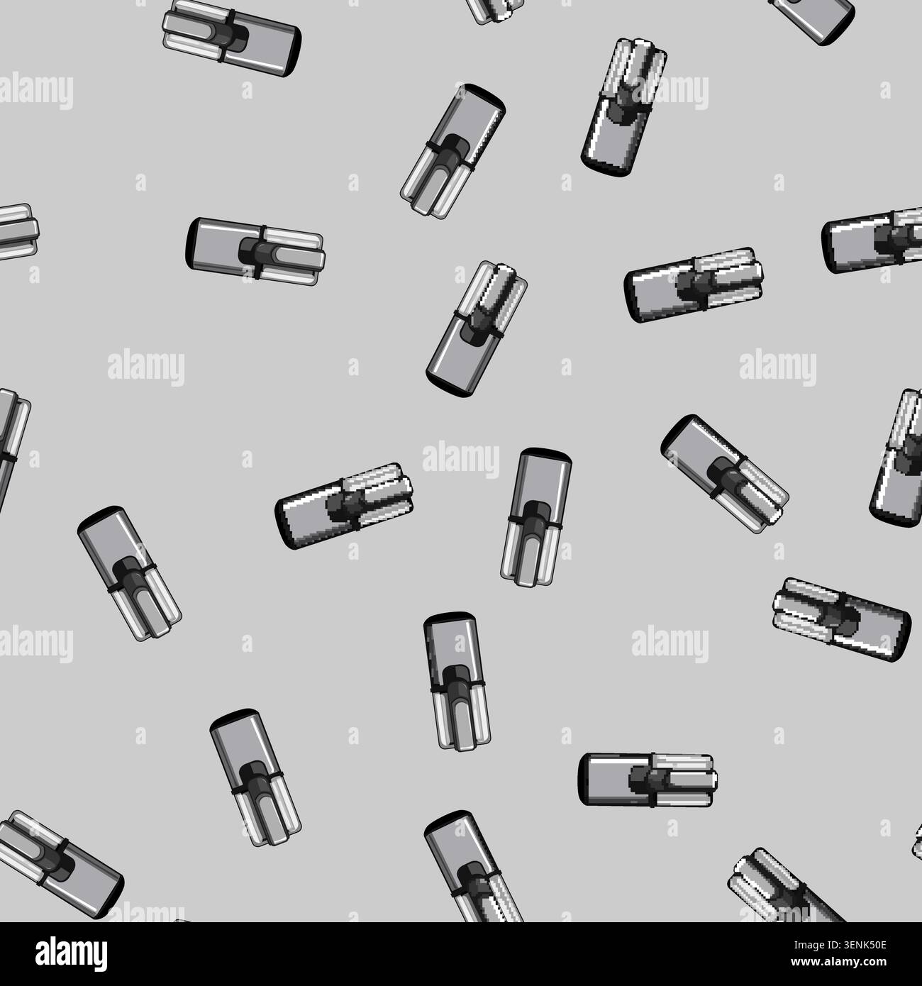 seamless pattern brown coffee grinder electric cartoon. brown coffee grinder electric sign vector Stock Vector
