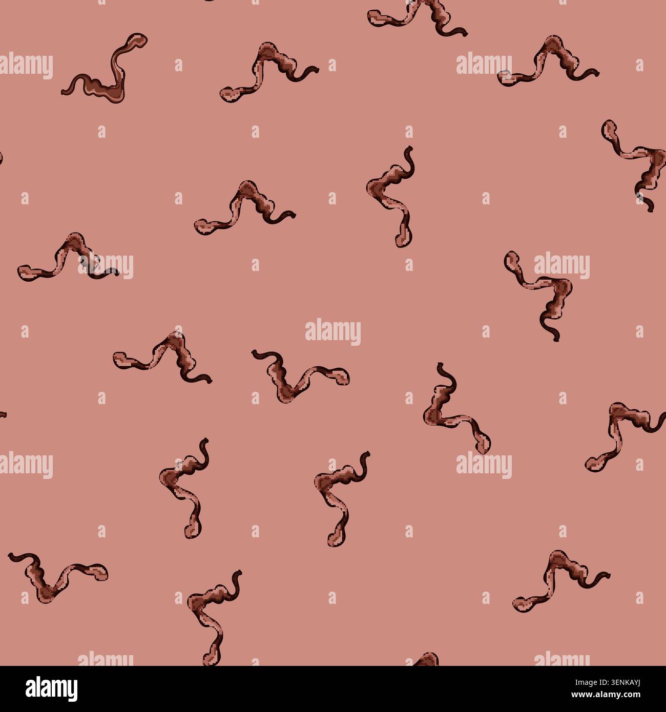 seamless pattern rich chocolate drip sause cartoon. smooth indulgent, homemade recipe, cocoa creamy rich chocolate drip sause sign vector Stock Vector