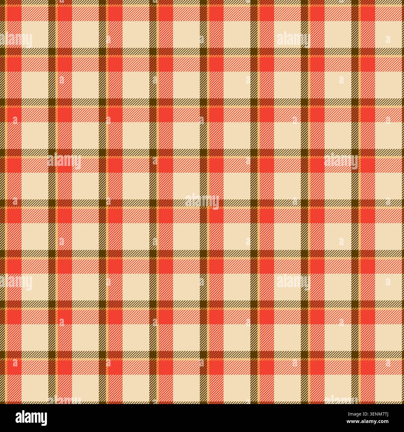 Dark Teal Cream Gingham Check Pattern Stock Vector