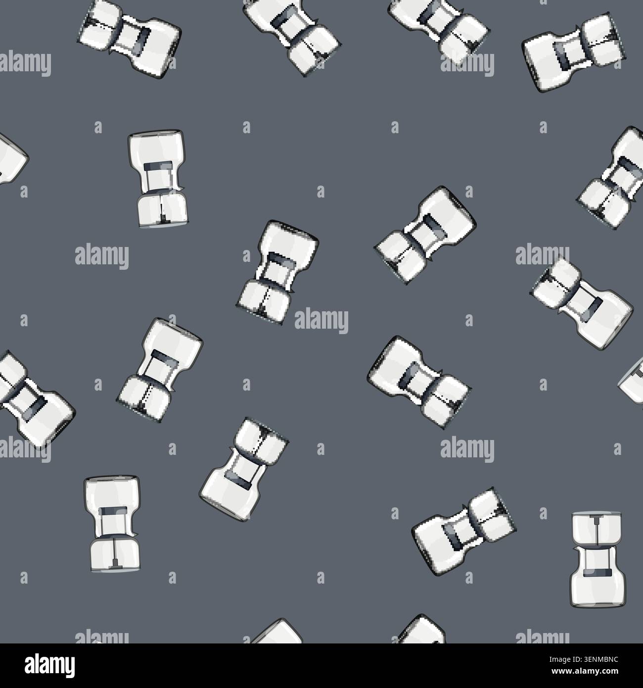 seamless pattern cup ice drip coffee cartoon. cup ice drip coffee sign vector Stock Vector