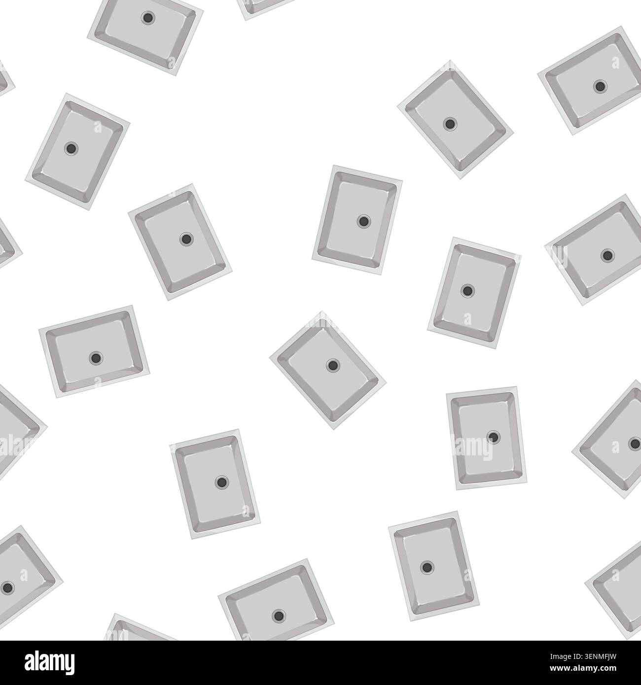 pattern bath sink ceramic cartoon. bath sink ceramic sign vector Stock Vector