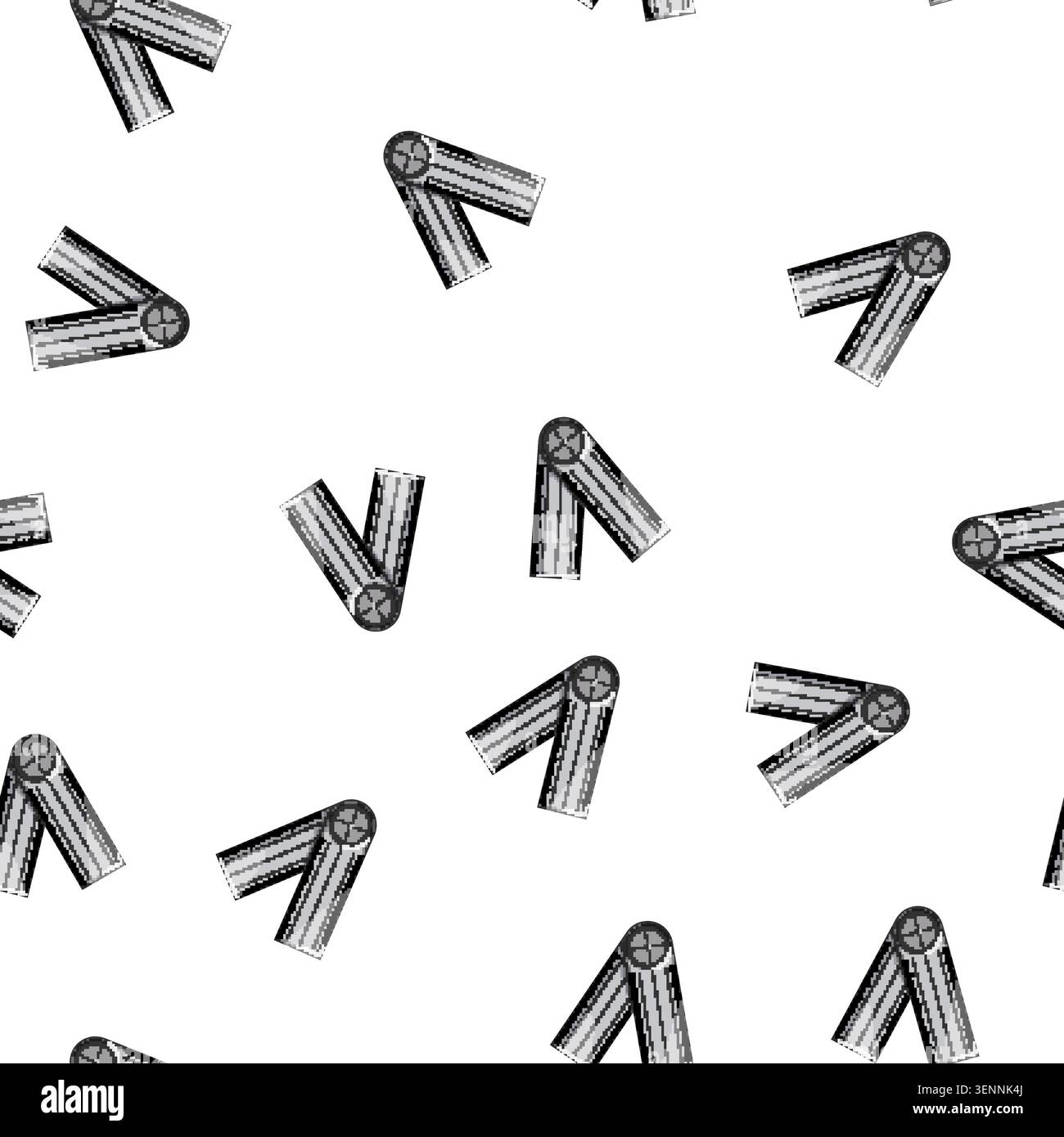 pattern house ruler builder cartoon. house ruler builder sign vector Stock Vector