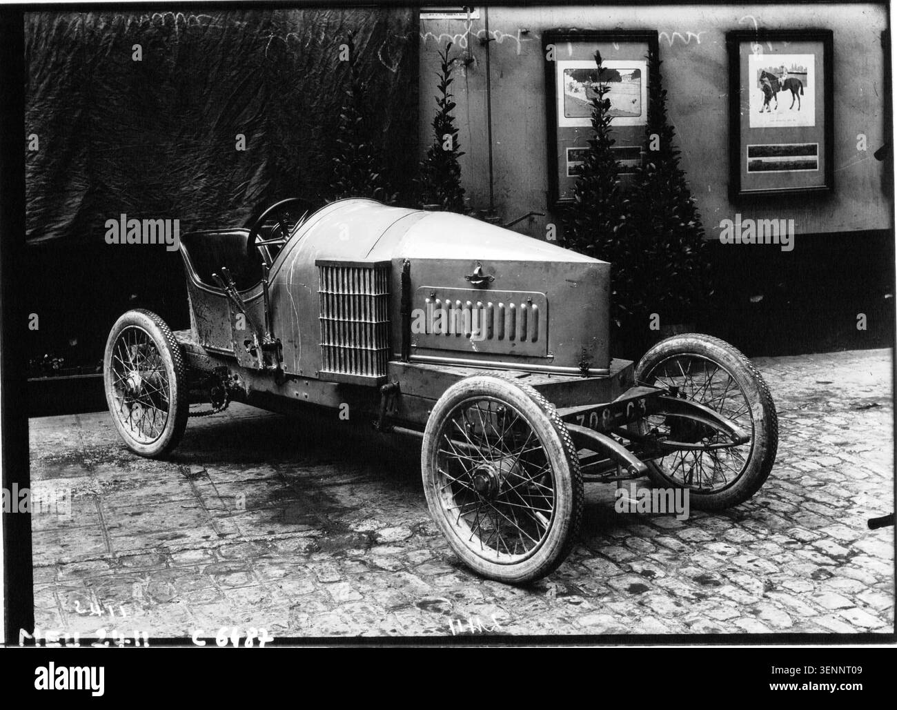 A Lion Peugeot racing voiturette identified as a 1910 model appears in ...