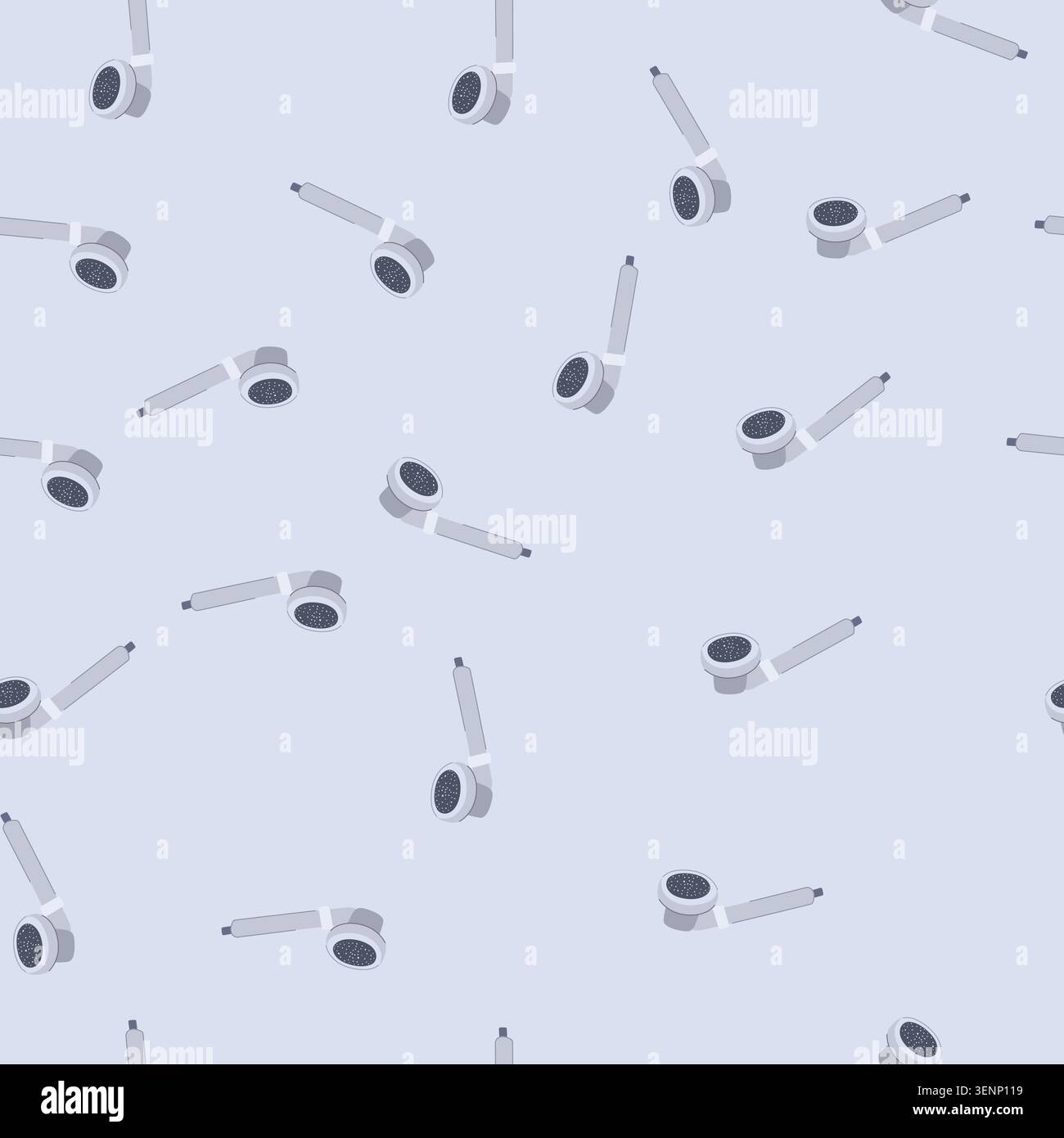pattern rain shower head cartoon. pipe silver, metal chrome, realistic stream rain shower head sign. seamless vector illustration Stock Vector