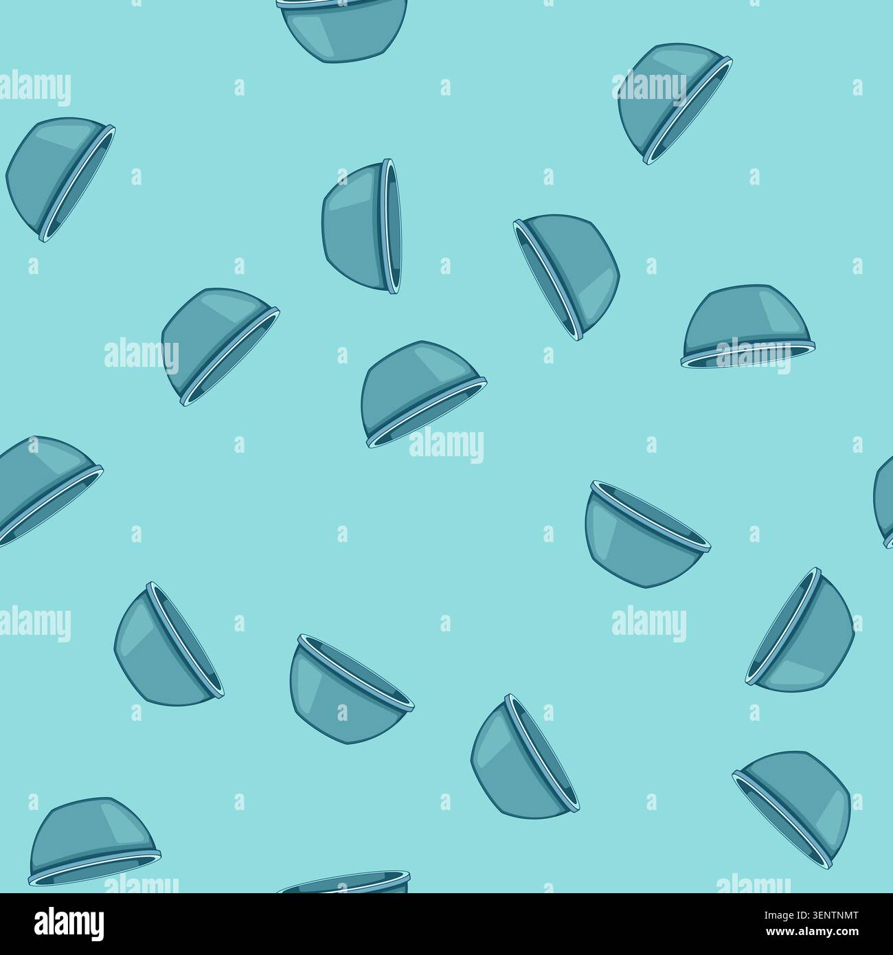 seamless pattern equipment basin plastic cartoon. handle single, tub wash, washbowl laundry equipment basin plastic sign vector Stock Vector