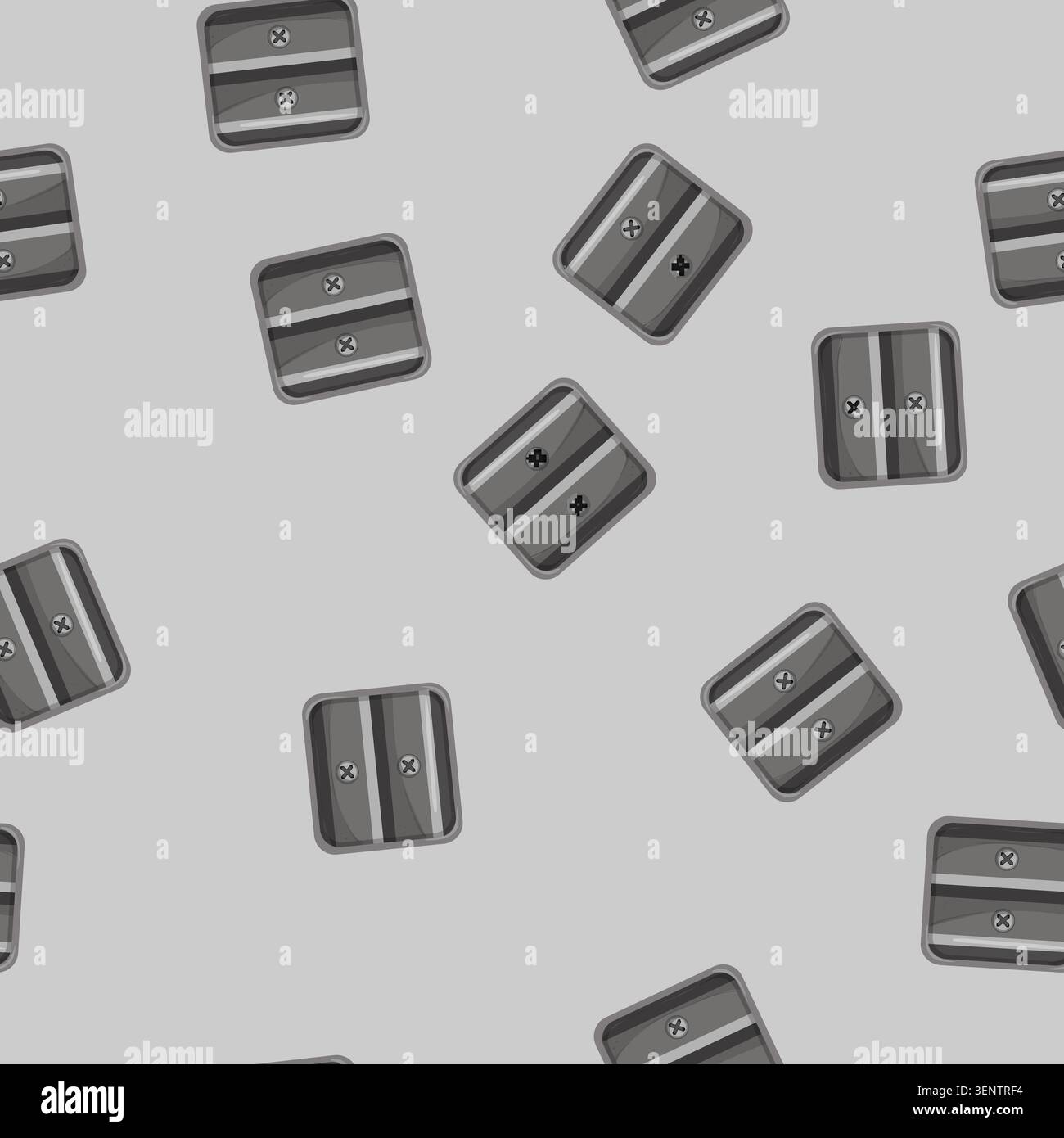 seamless pattern sharpener pencil sharpen cartoon. sharpener pencil sharpen sign vector Stock Vector