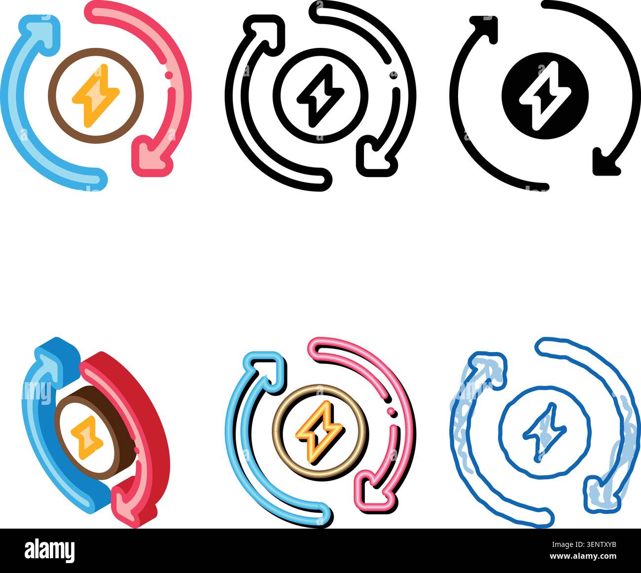 heating circulation icon vector. heating circulation sign. isolated contour symbol designs Stock Vector