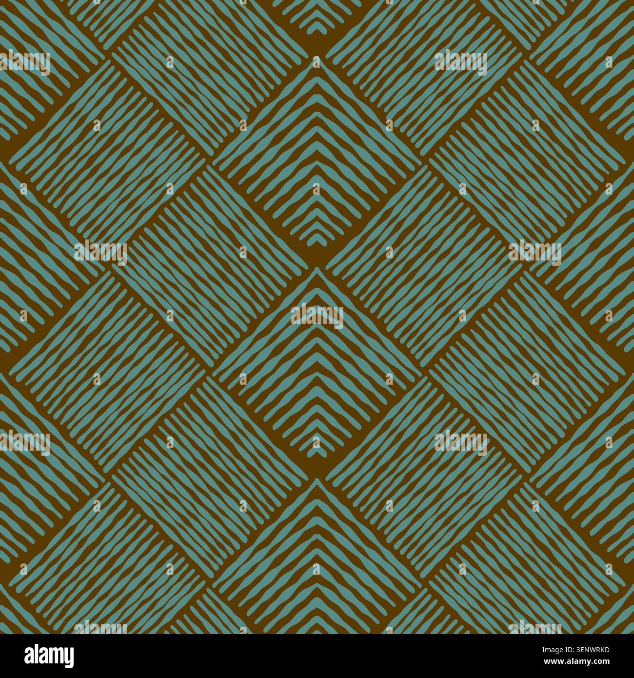 Woven Chevron Stripe Geometric Pattern Stock Vector