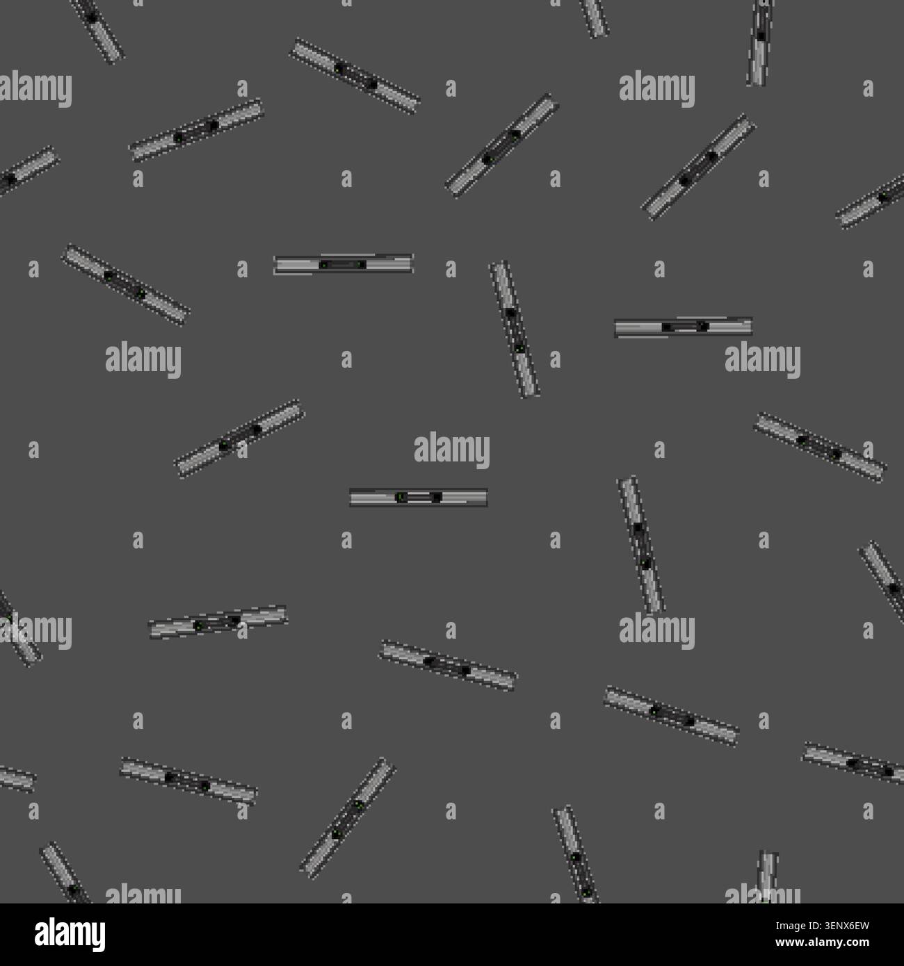 seamless pattern construction ruler builder cartoon. construction ruler builder sign vector Stock Vector
